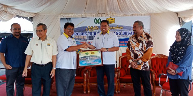 MAJLIS PENYERAHAN PROJEK HUB BAS PADANG BESAR - 16.1.2020